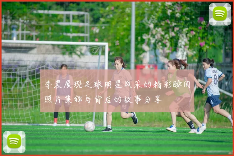 李晨展现足球明星风采的精彩瞬间照片集锦与背后的故事分享