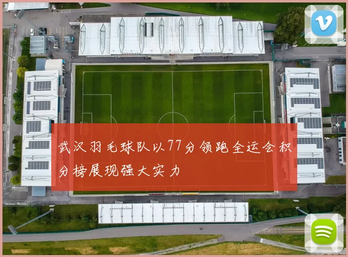 武汉羽毛球队以77分领跑全运会积分榜展现强大实力